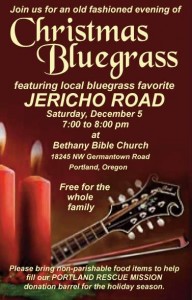 Christmas Bluegrass FB poster